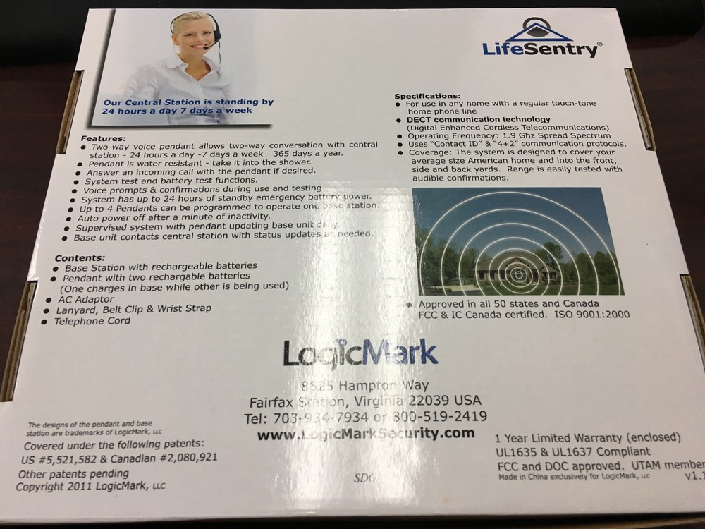 LifeSentry Personal Emergency Response System