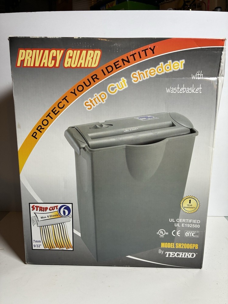 Straight Cut Paper Shredder
