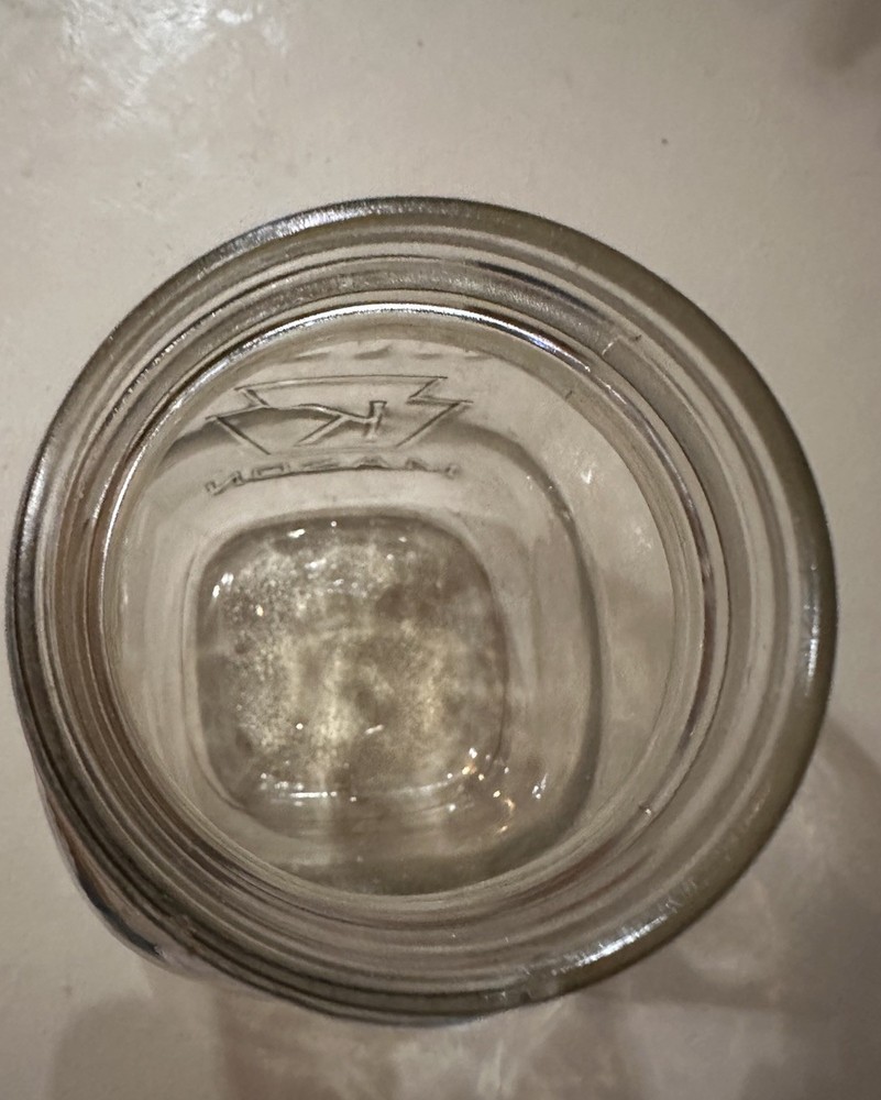 Knox Clear Quart Mason Jar