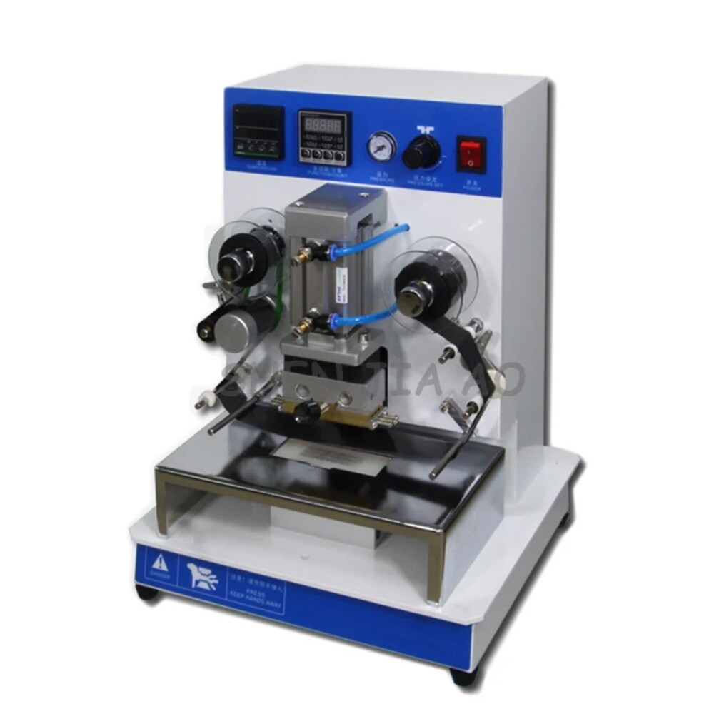 Pneumatic Horizontal Stamping Machine Production Date Leather Coding Machine