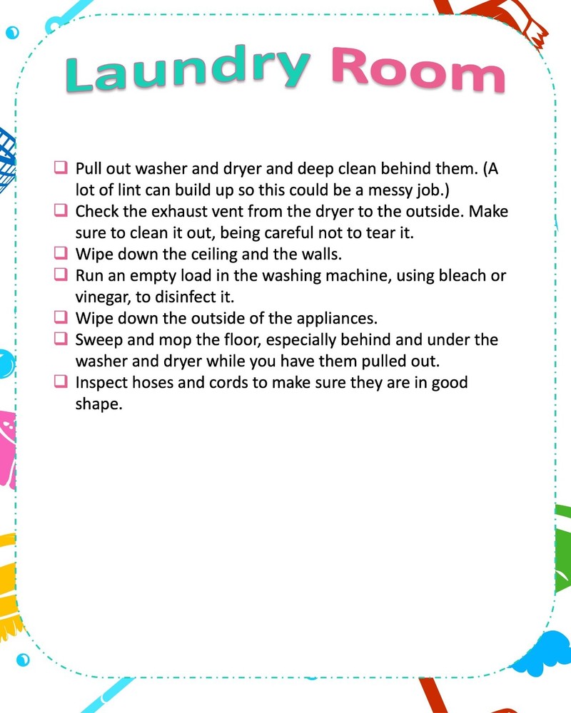 Spring Cleaning Planner