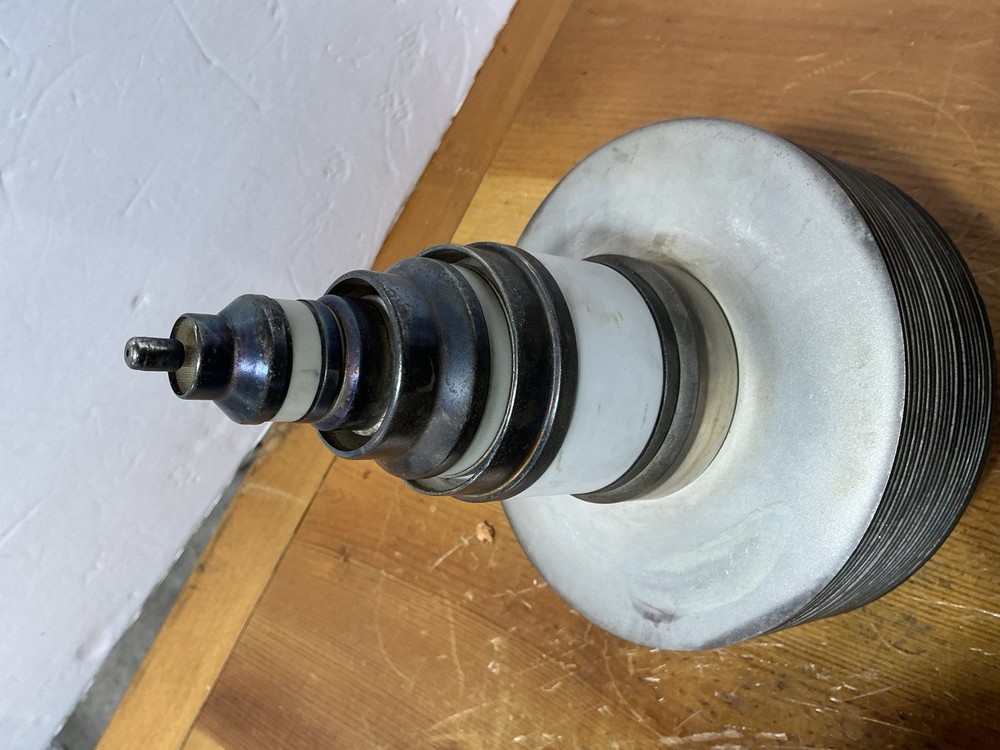 GE GENERAL ELECTRIC GL-8513 Transmitting Tube Power Triode w/ Finned Heatsink