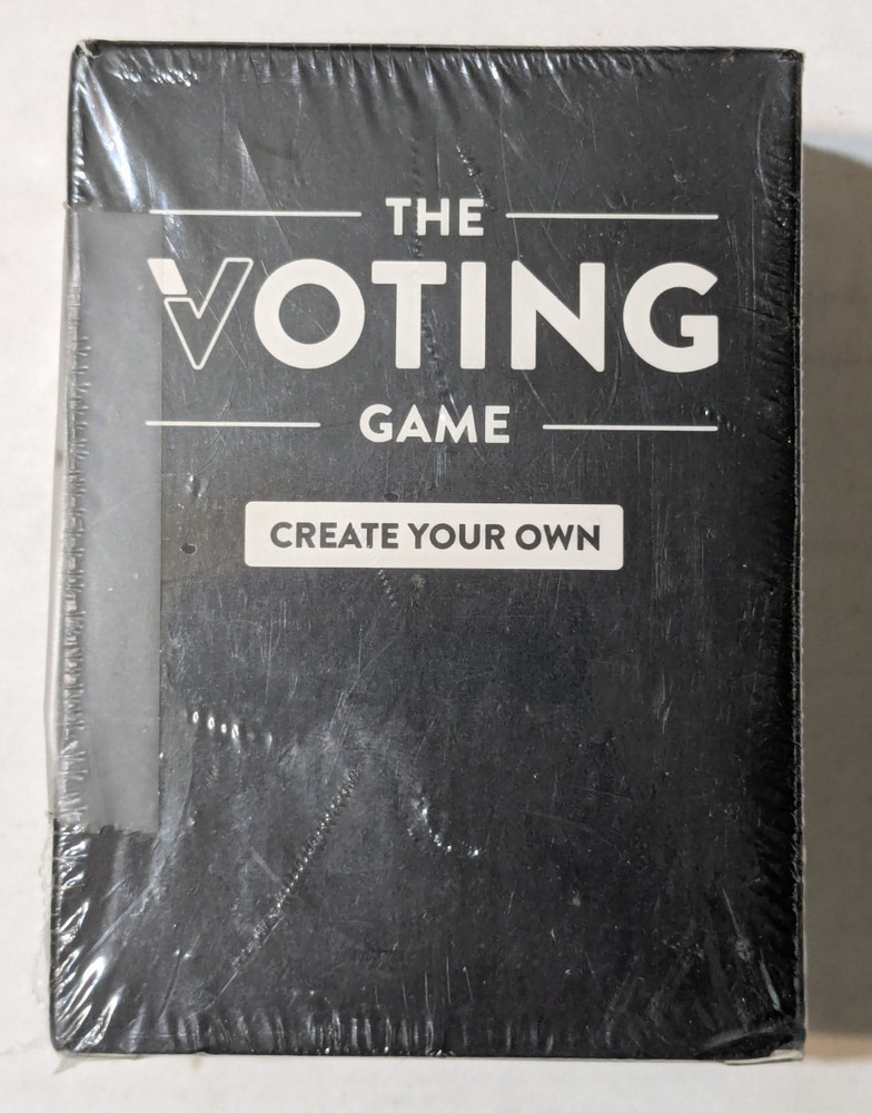 The Voting Game - Create Your Own - Accessory - New / Unopened