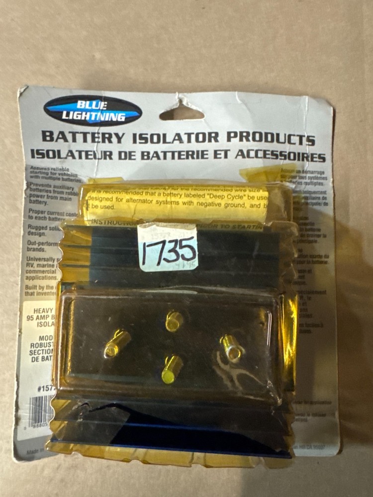 Blue Lightning Multi-Battery Isolator #15777