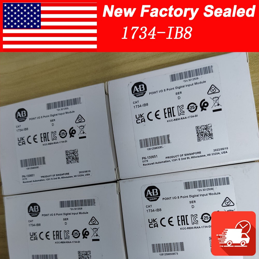 AB 1734-IB8 SER D 8Point Digital Input Module AB 1734 IB8