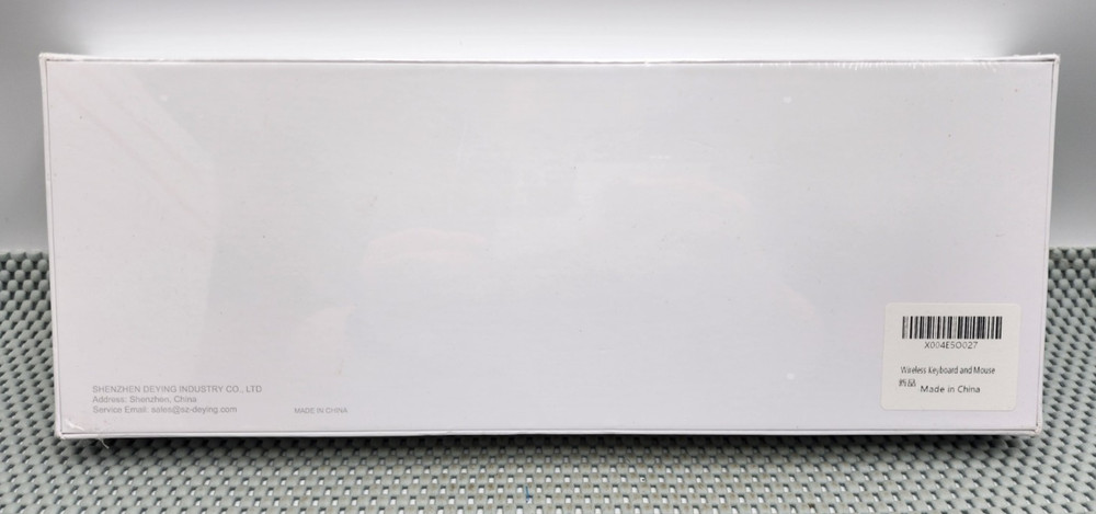 Wireless Keyboard and Mouse for MAC KM599 White