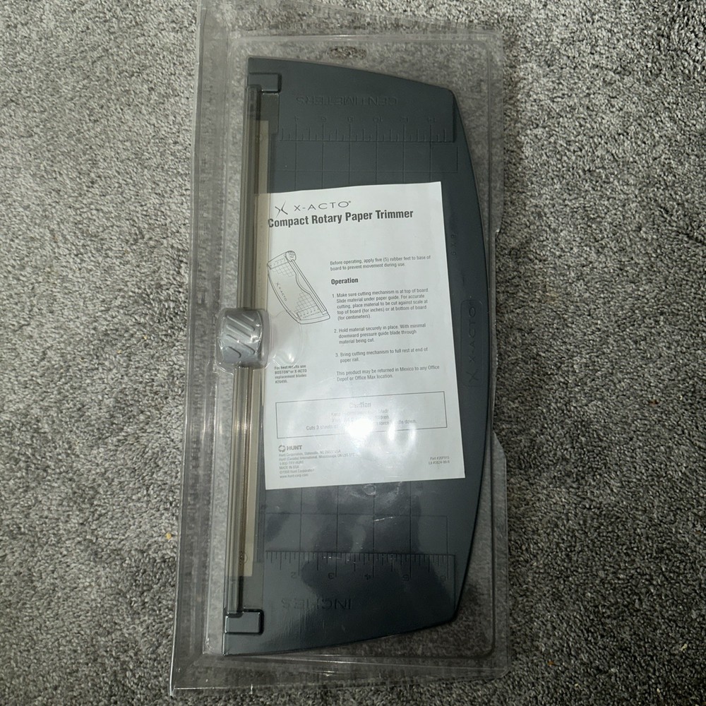 xacto compact rotary paper trimmer