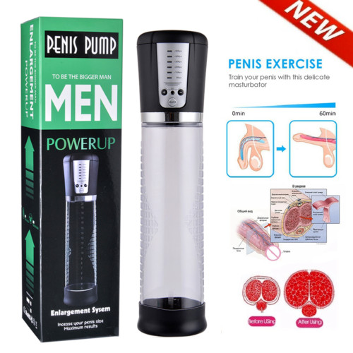 Vacuum Penis Pump for Male ED Enhancement Erectile Enlargement Penis Enlarger BG