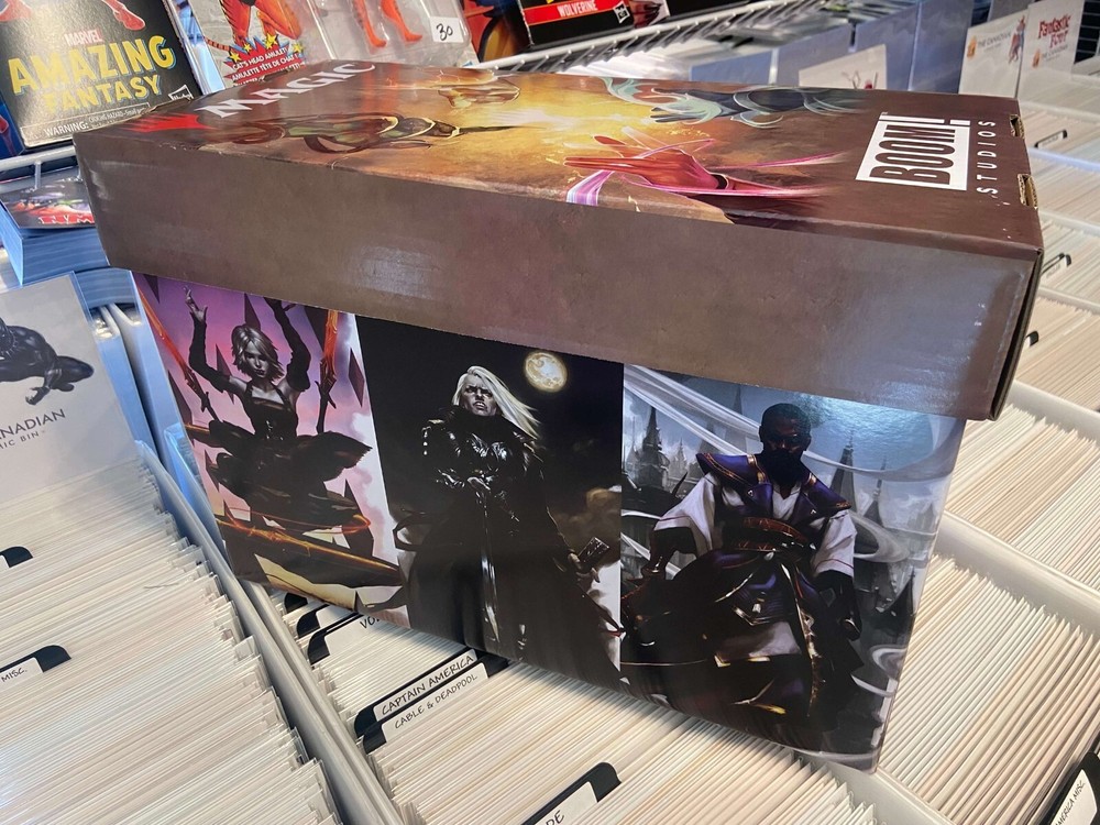 MAGIC THE GATHERING COMIC SHORT BOX Storage