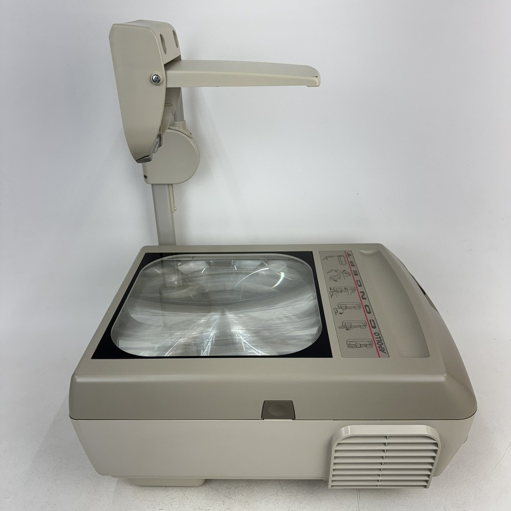 Apollo Concept 2210 Portable Overhead Projector Folding Tested Working