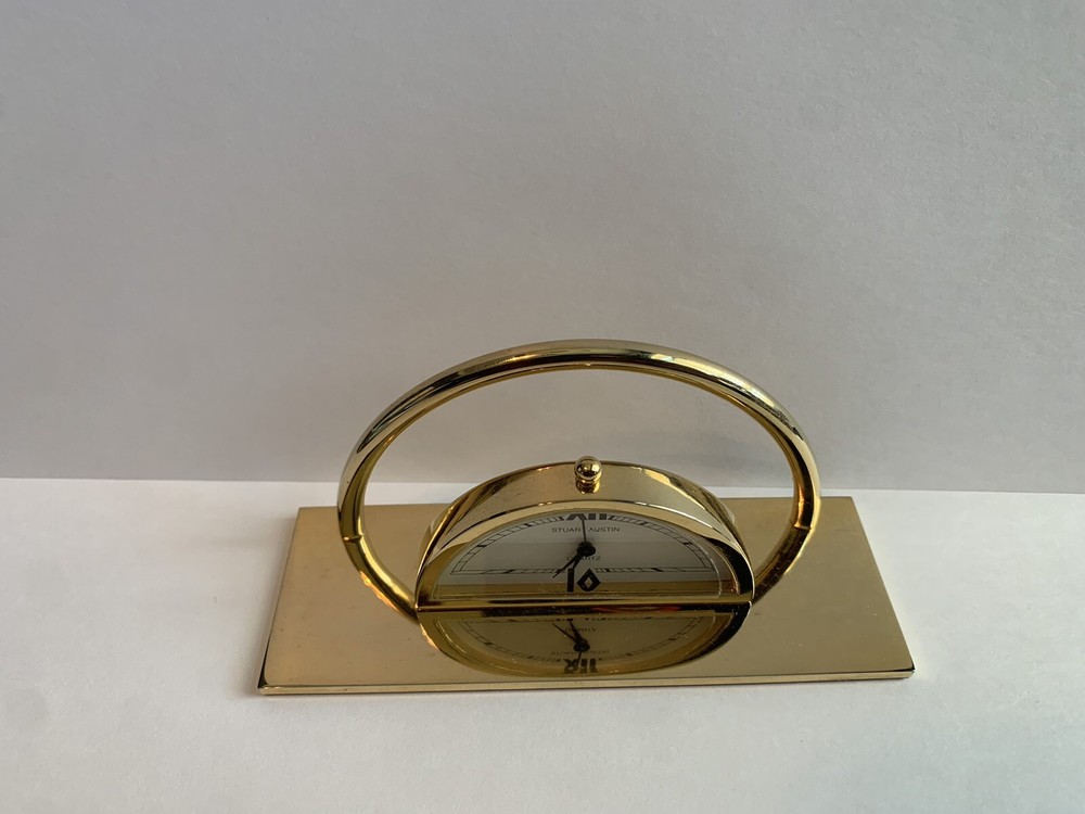 Gold Stuart Austin Quartz Clock