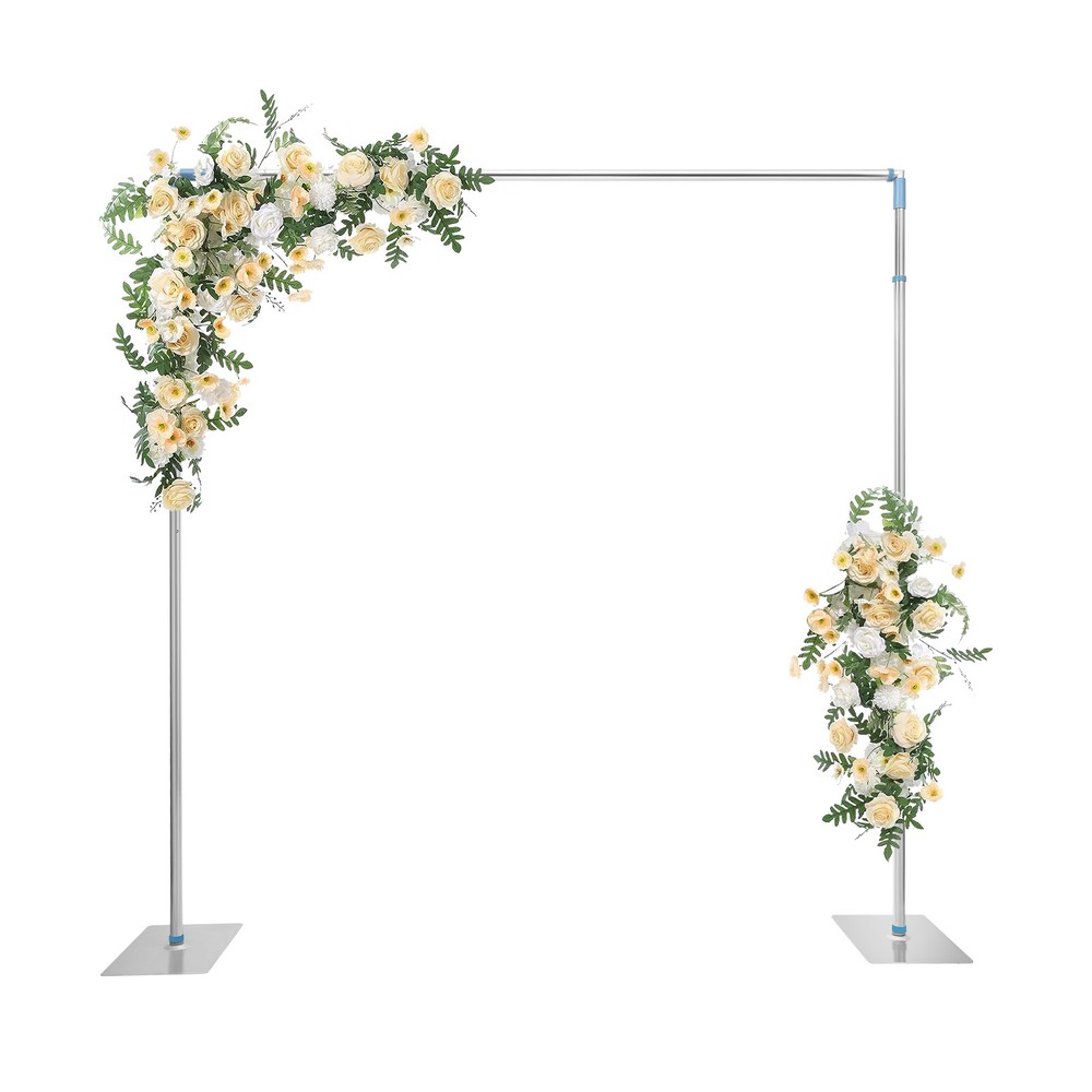 Adjustable 10ft × 10ft Heavy-Duty Wedding Backdrop Stand for Decor