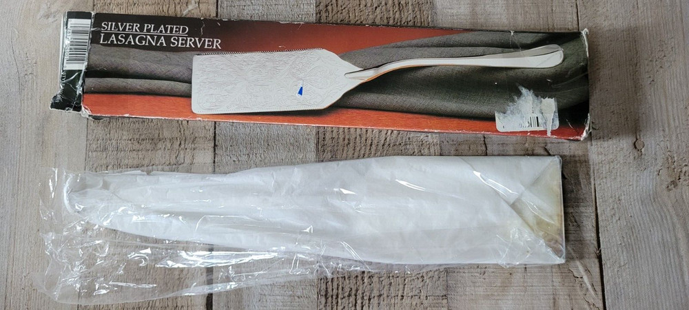 NEW Lasagna Server Silver Plate Paul Revere Silversmiths SEALED Utensil Serving