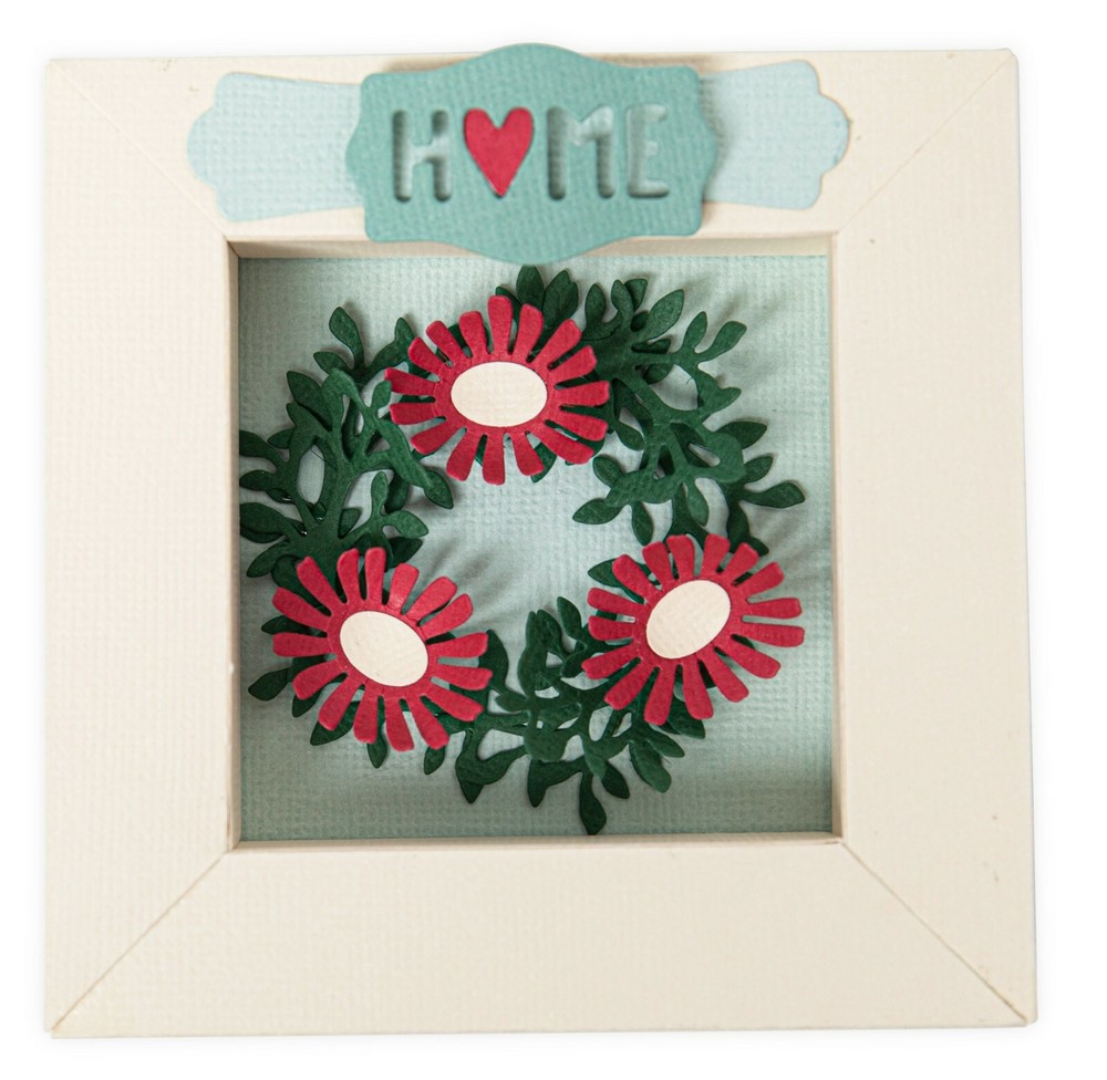 Sizzix Thinlits 7pc Shadow Box Frames #1 #665938 Retail $19.99 by Eileen Hull