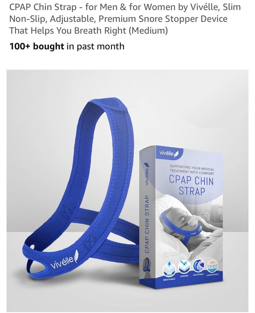 Vivelle Cpap Chin Strap