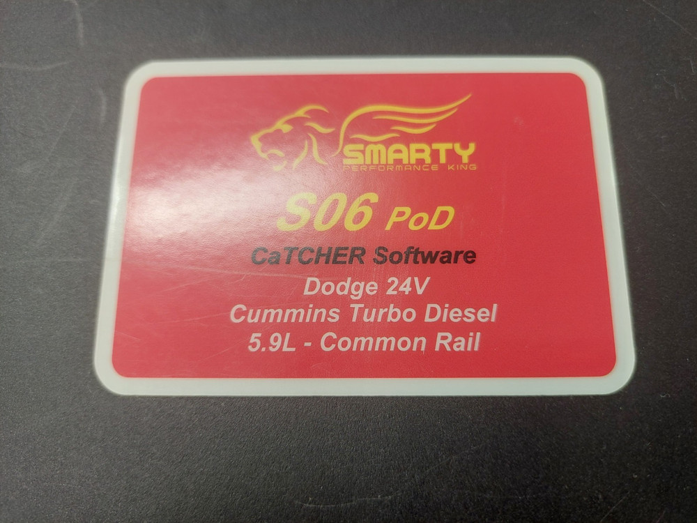 SMARTY S06POD CATCHER SOFTWARE DODGE 24V