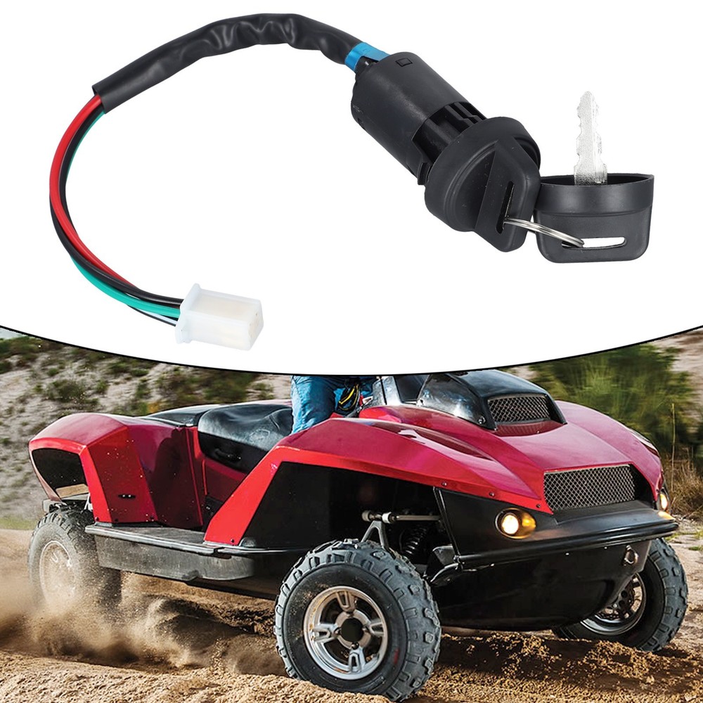 Reliable 4 Wire Ignition Key Switch Compatible with Chinese Dirt