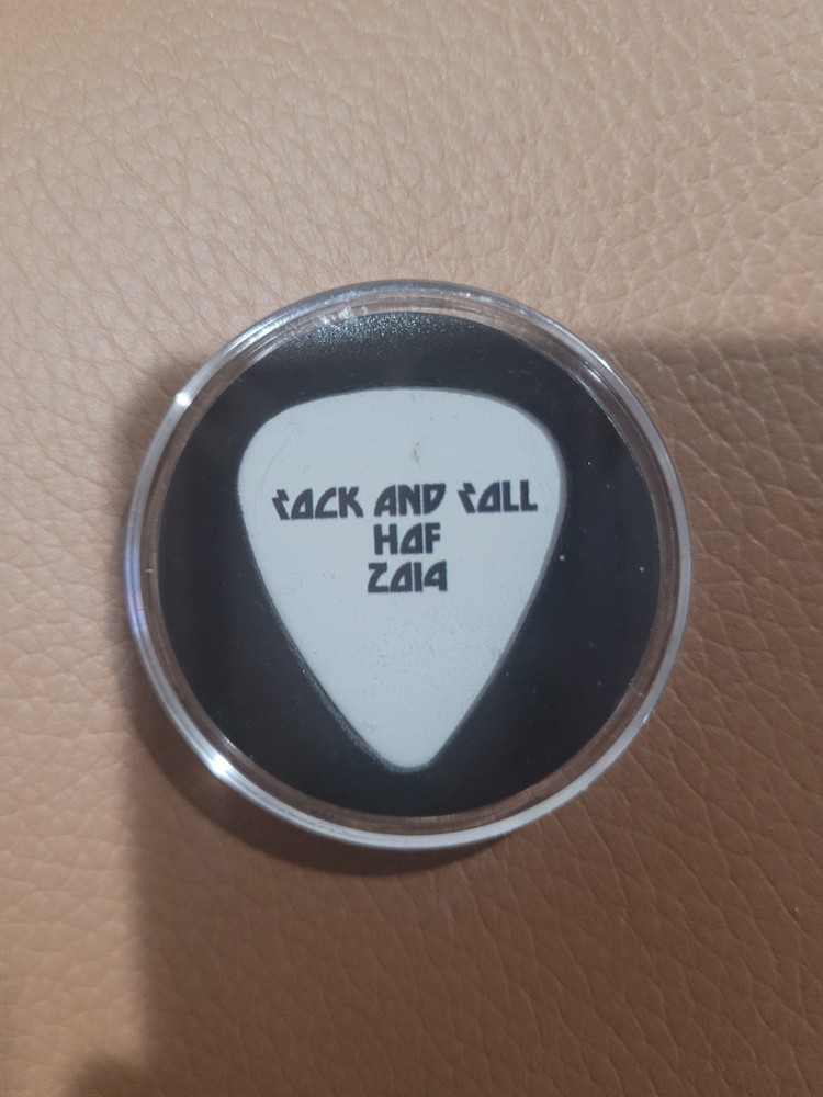 KISS PAUL STANLEY GUITAR PICK 2014 ROCK AND ROLL HALL OF FAME Guitar Pick