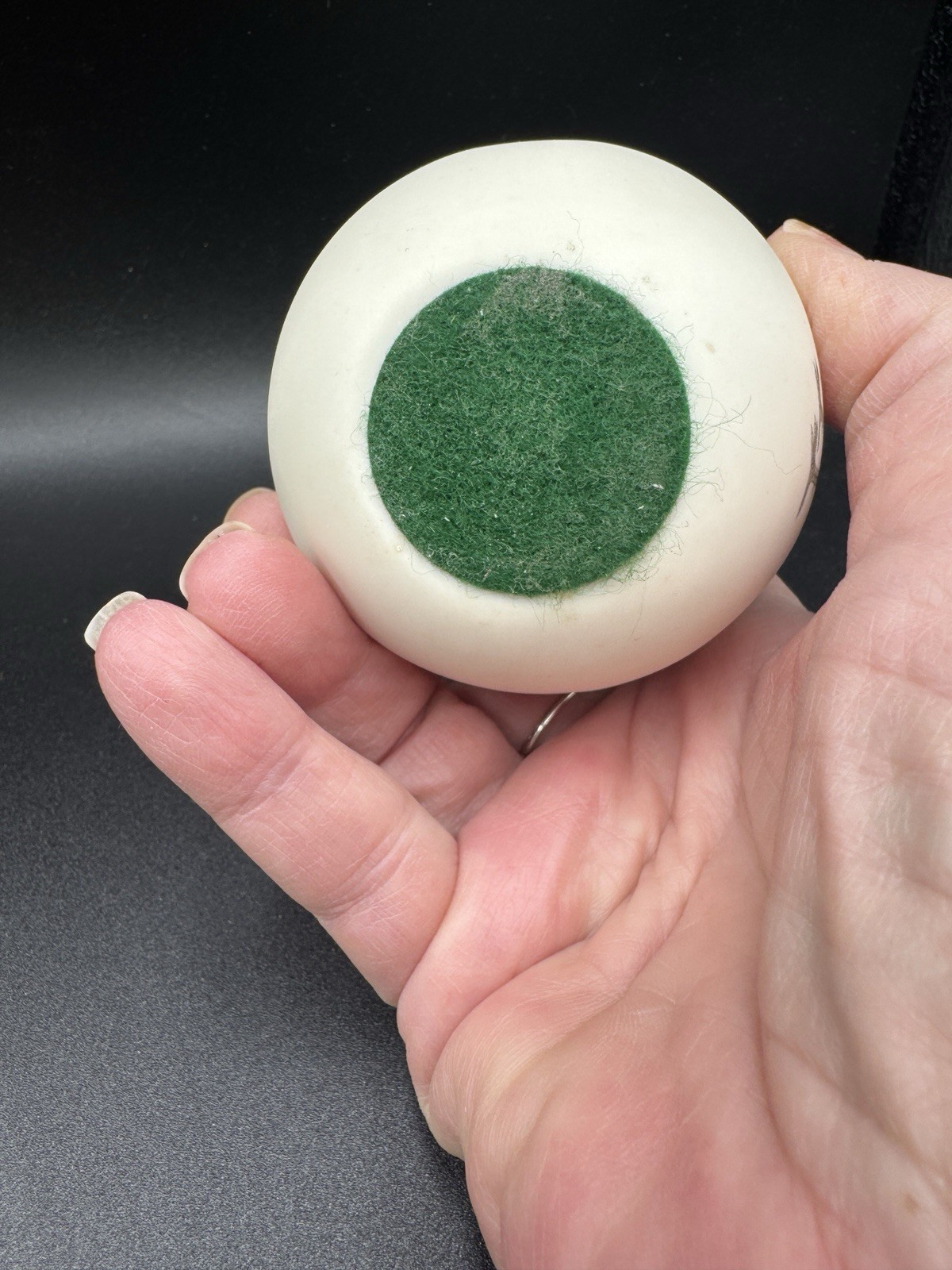 Large Egg With Rooster Design 3”Ceramic French Country Cottage Core