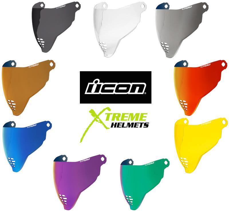 ICON Airflite 22.06 FliteShield Motorcycle Helmet Visor Anti-Fog