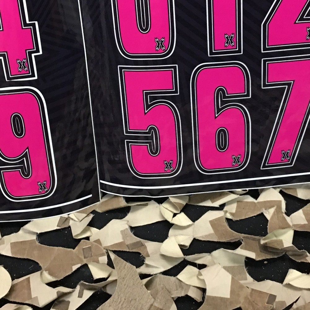 NEW HK Army Loader Numbers - Pink
