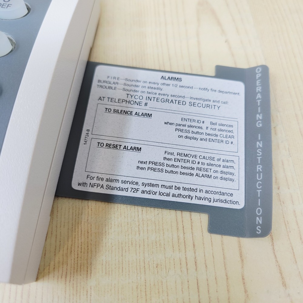 Tyco 471210 Focus Keypad NEW OPEN PACKAGING