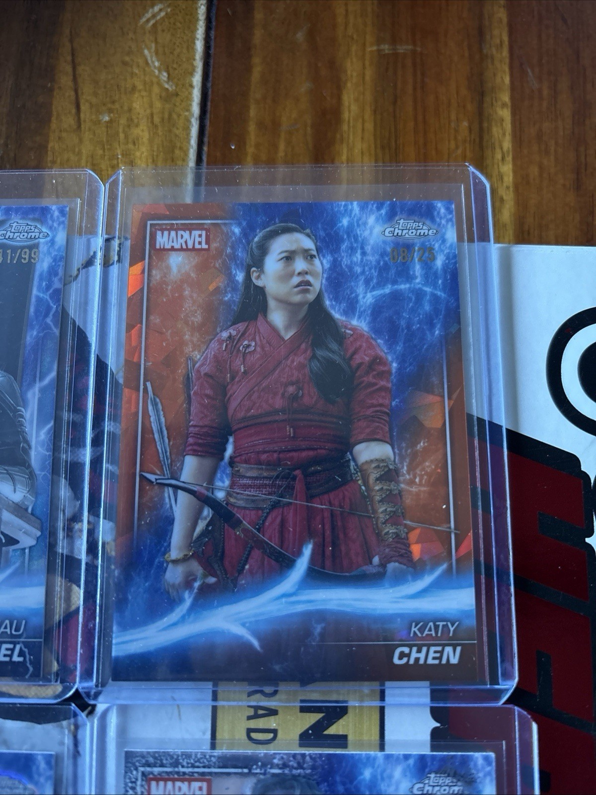 2025 Topps Marvel Chrome/sapphire Numbered Cards Lot