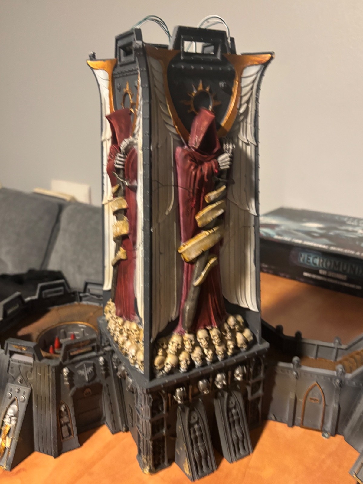 Games Workshop OOP Terrain: Fortress of Redemption painted