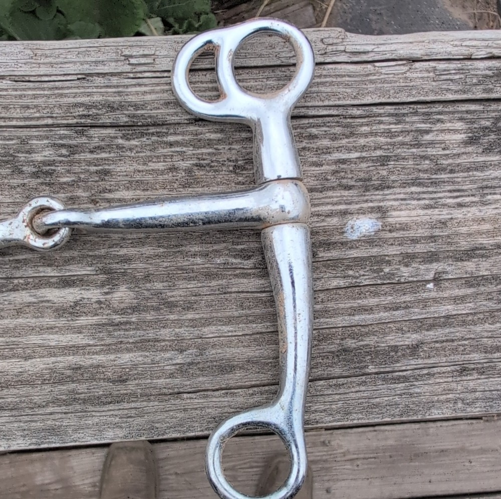 Tom Thumb Bit Silver Metal for Riding and Training
