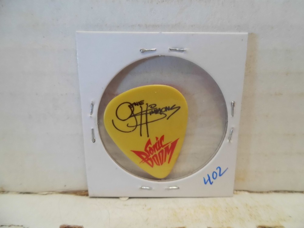 KISS "GENE SIMMONS" 6/24/2010 GUITAR PICK~READ DESCRIPTION #11~8