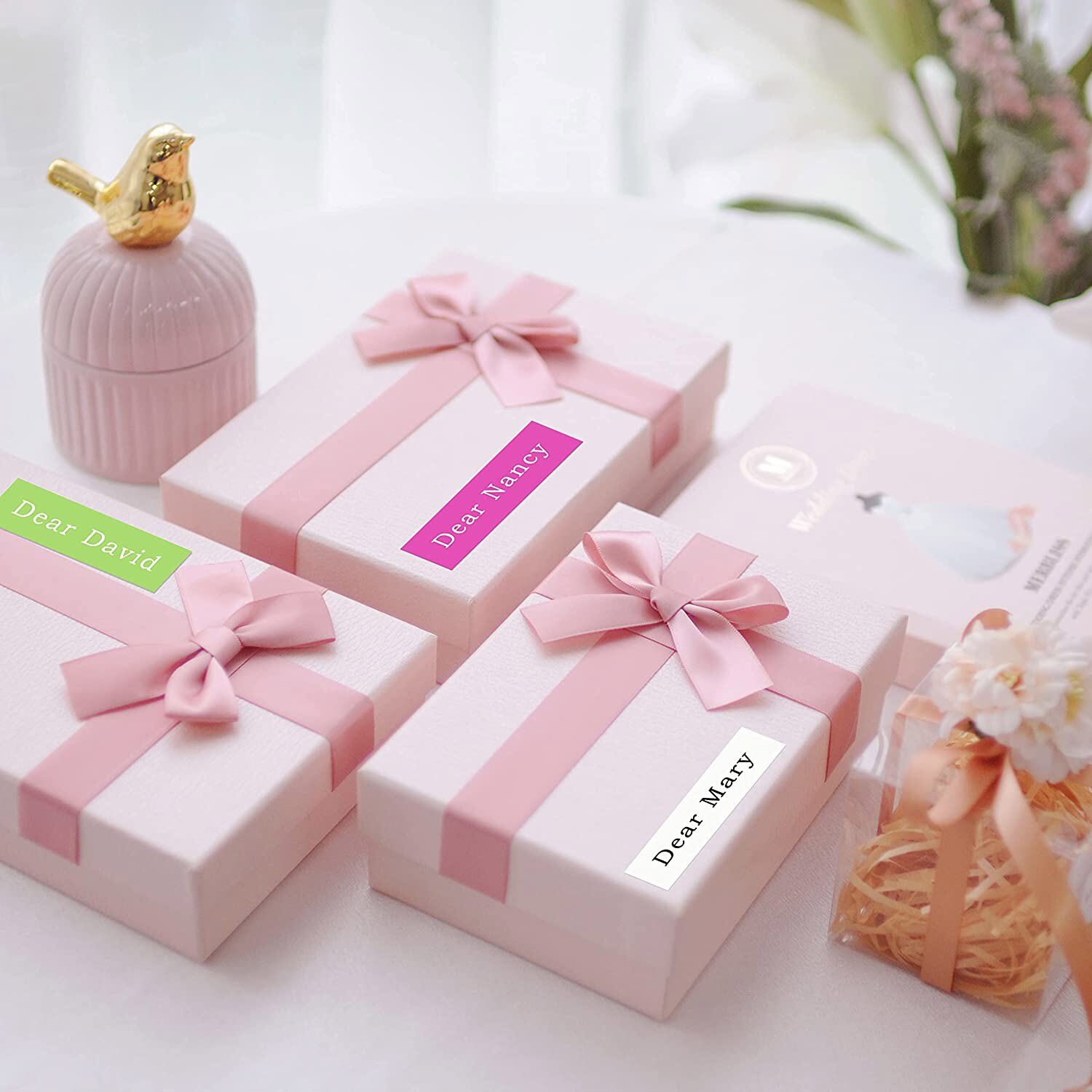 Compatible with Brother TZ Tape P-touch Laminated Cartridges all Colors Label