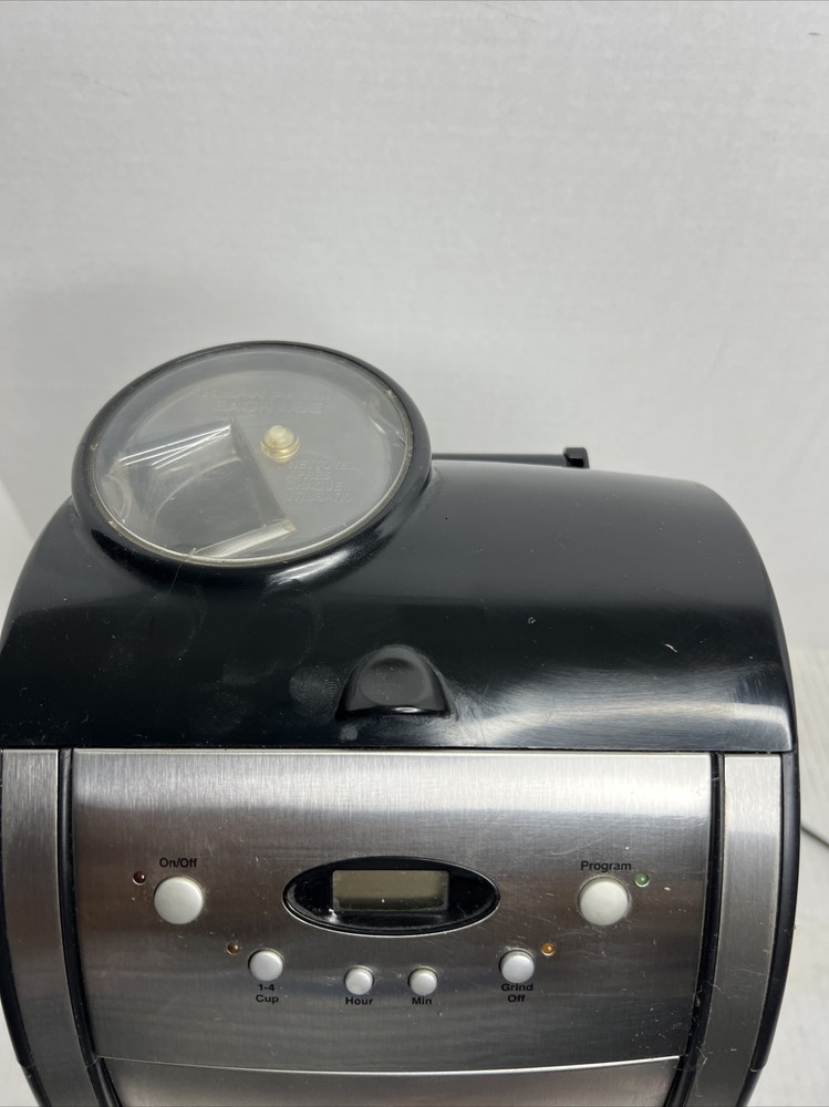 Cuisinart Automatic Grind & Brew Stainless 10 Cup Coffee Maker DGB-600BC WORKS