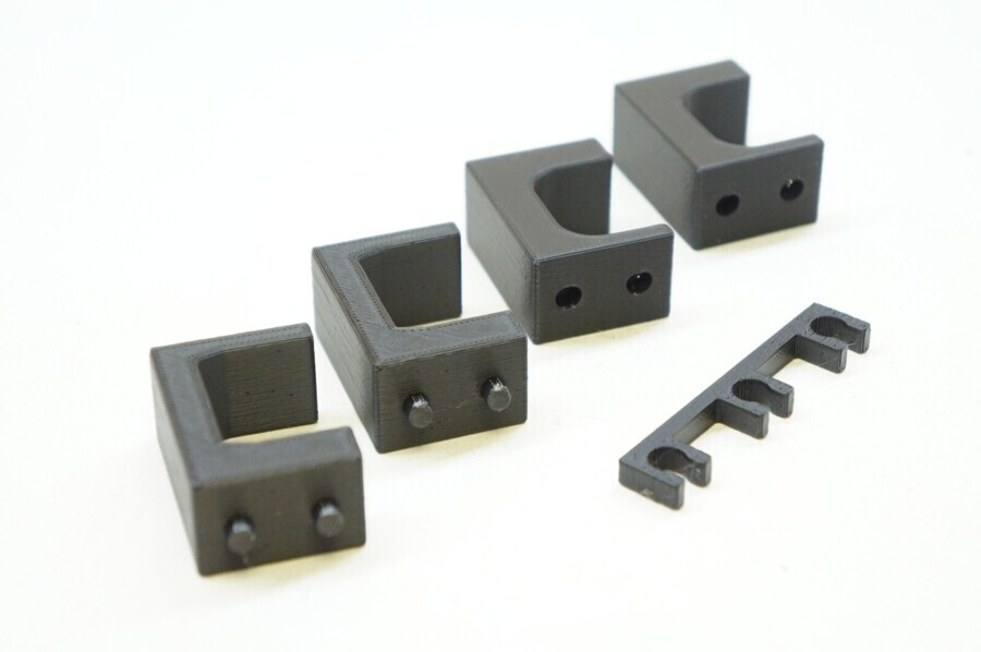 Stackable Stands Holder set for Ubiquiti Unifi Butt Key Gen2 Plus and USG