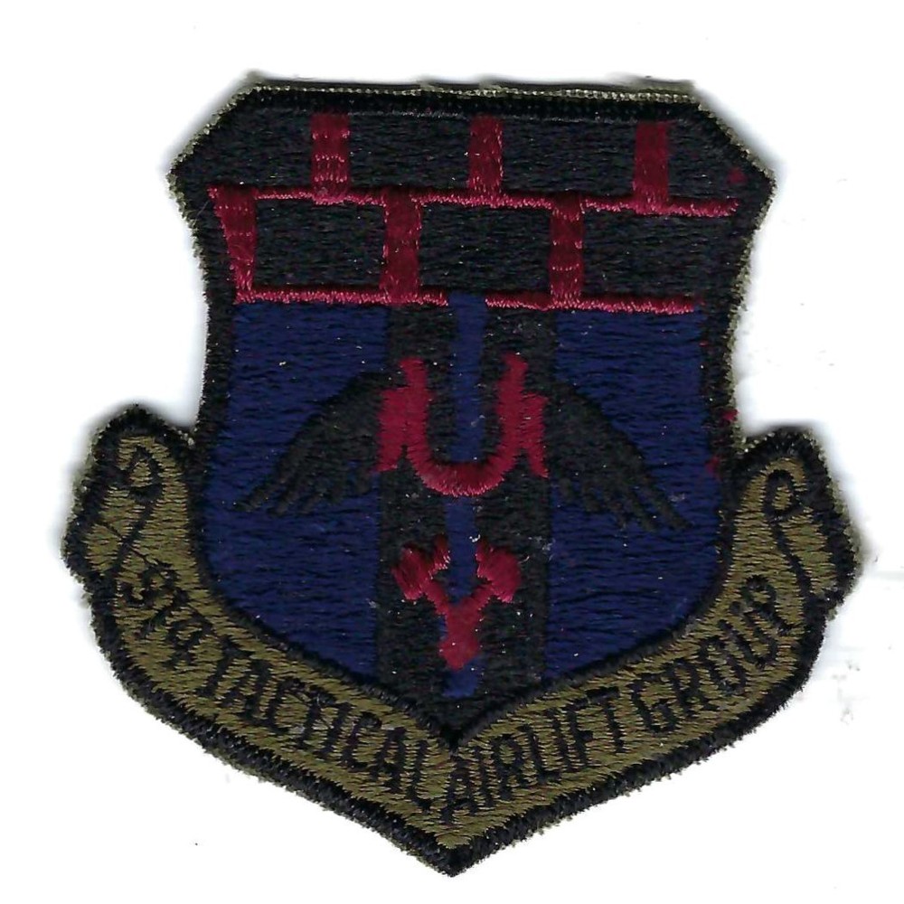 1970s 914th TACTICAL AIRLIFT GROUP subdued patch