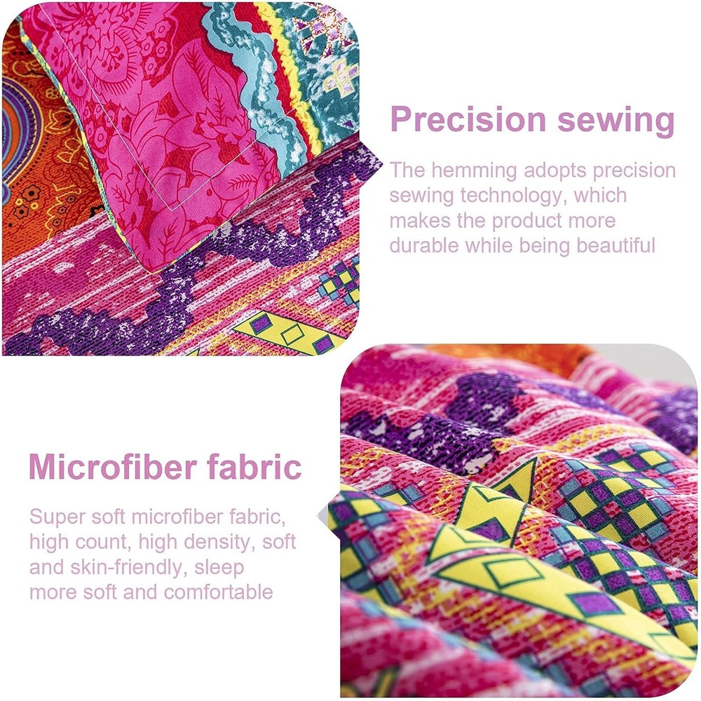 Bohemian-Style Down Comforter Set Replacement Down Comforter Set