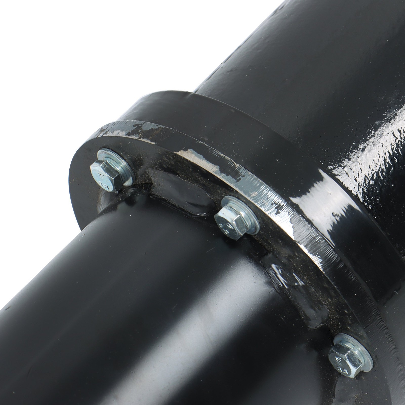 150mm 5.9in Auger Drill Attachment with Hoses for Mini Excavator