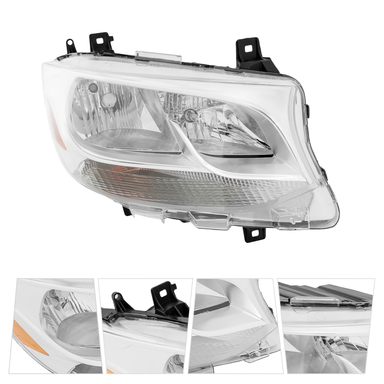 For Mercedes Benz Sprinter Headlight Assembly Halogen Headlamp Right Side