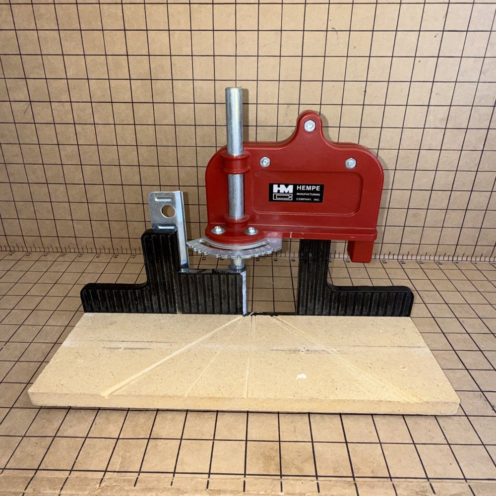 HEMPE Miter Box Model 3616 Adjustable Red Work Bench Tool