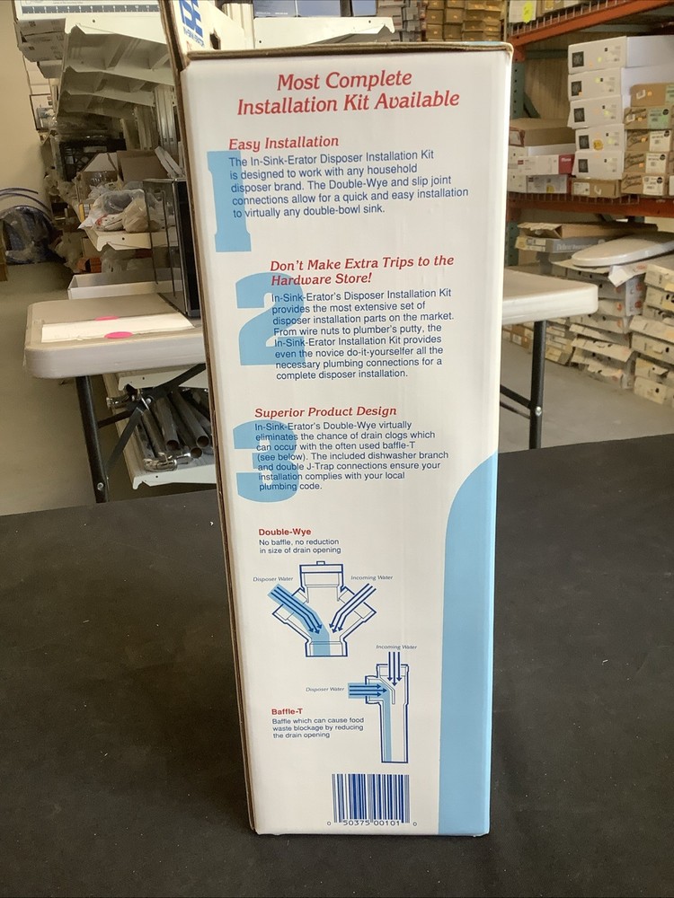 InSinkErator PVC Disposer Install Kit. 70832.