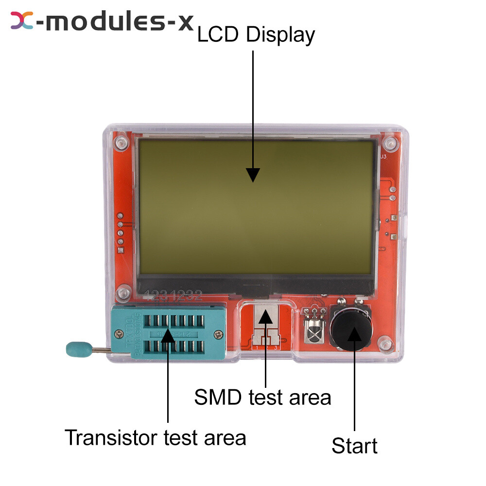 LCR-T10H Multi-function Transistor Tester Large Screen Display Transistor Meter