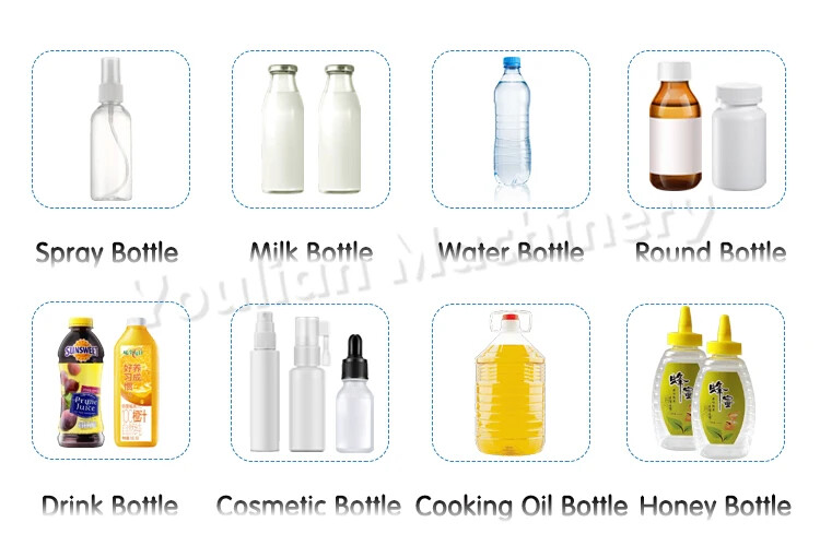 Automatic Small Glass Plastic Bottle Spray Perfume Filling and Capping Machine