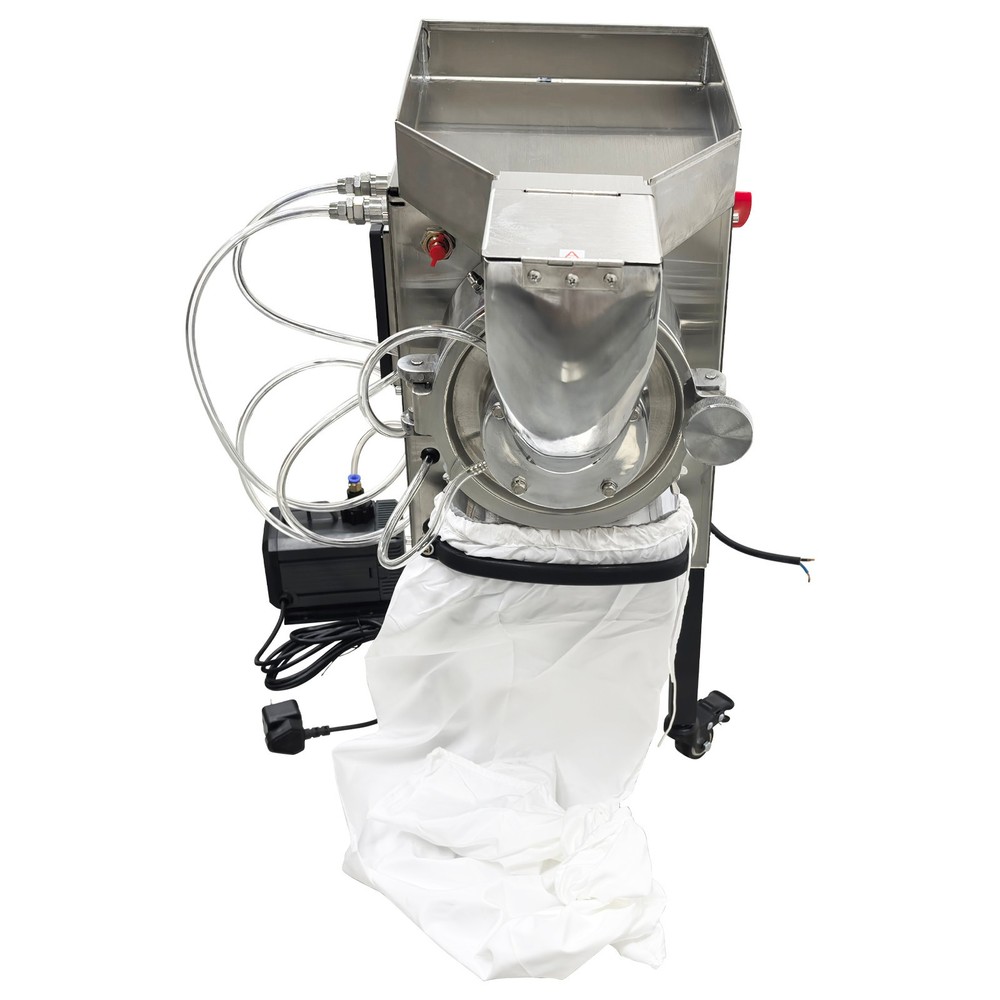 Horizontal Continuous Feeding Mill Crusher 220V Pulverizer Grinder Machine