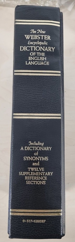 The New Webster Encyclopedic Dictionary Ref00203