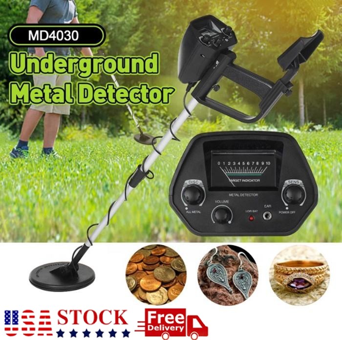LCD Metal Detector , Deep-Sensing Hunter for Multi-Purpose & Treasure Digging