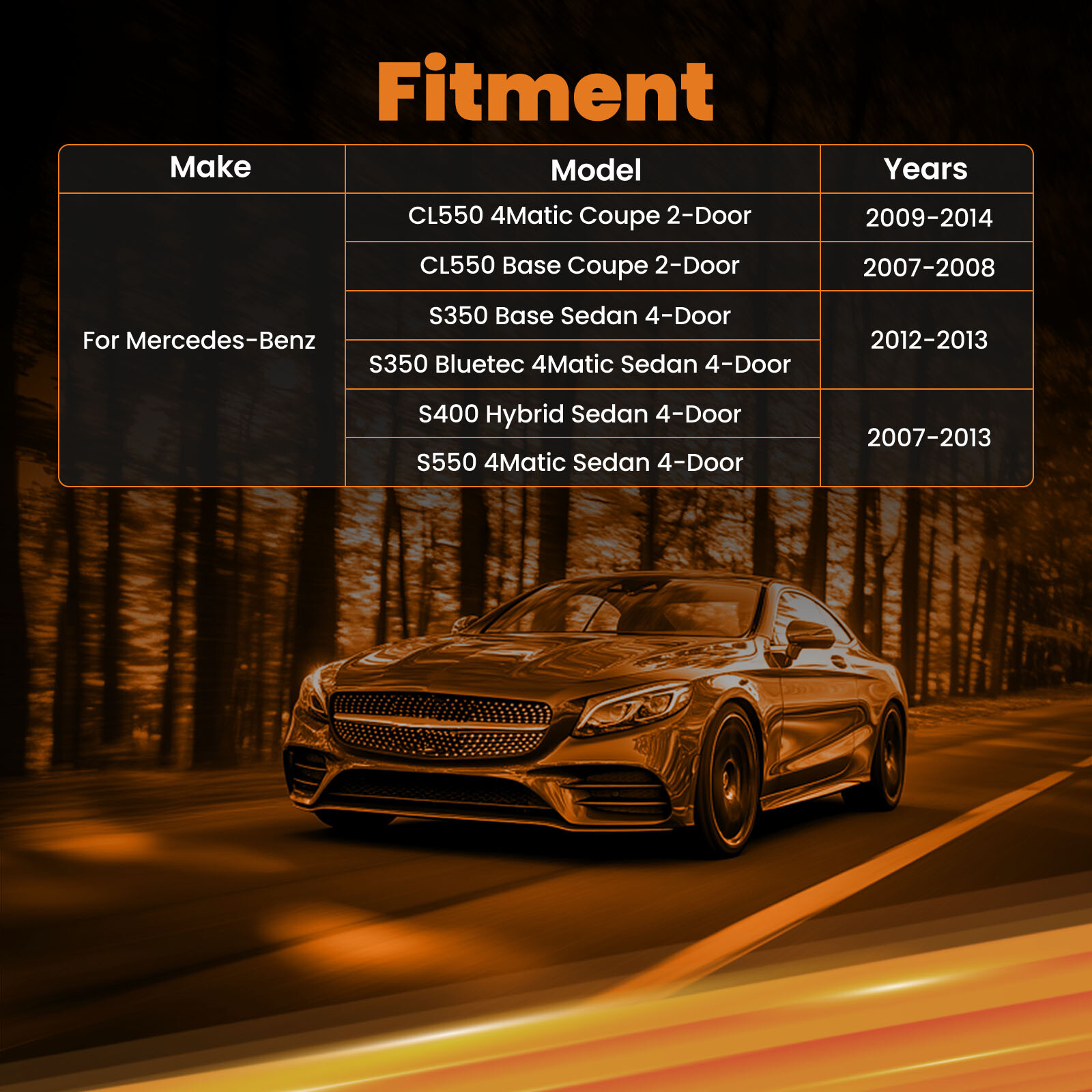 Parking Brake Actuator For Mercedes-Benz CL550 S350 S400 S550 2214302449 09-14