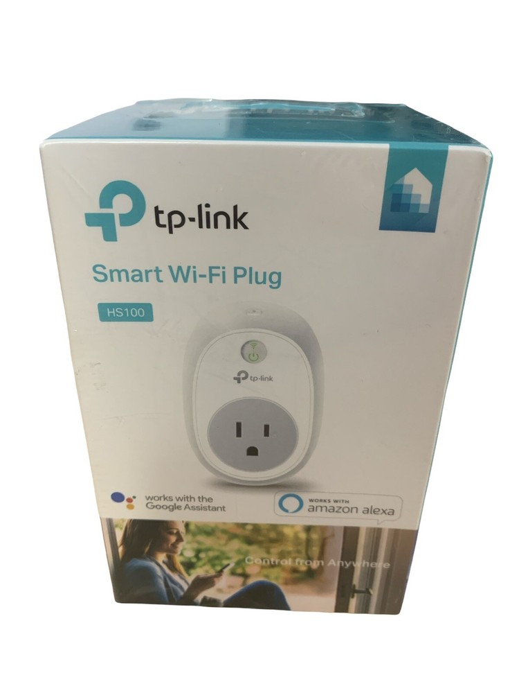 TP-LINK Smart Wi-Fi Plug HS100 - White - New 