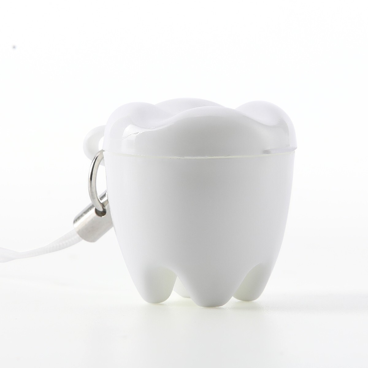 50 Pcs Dental Baby Teeth Storage Boxes Tooth Shape Holder Organizer Mixed Color