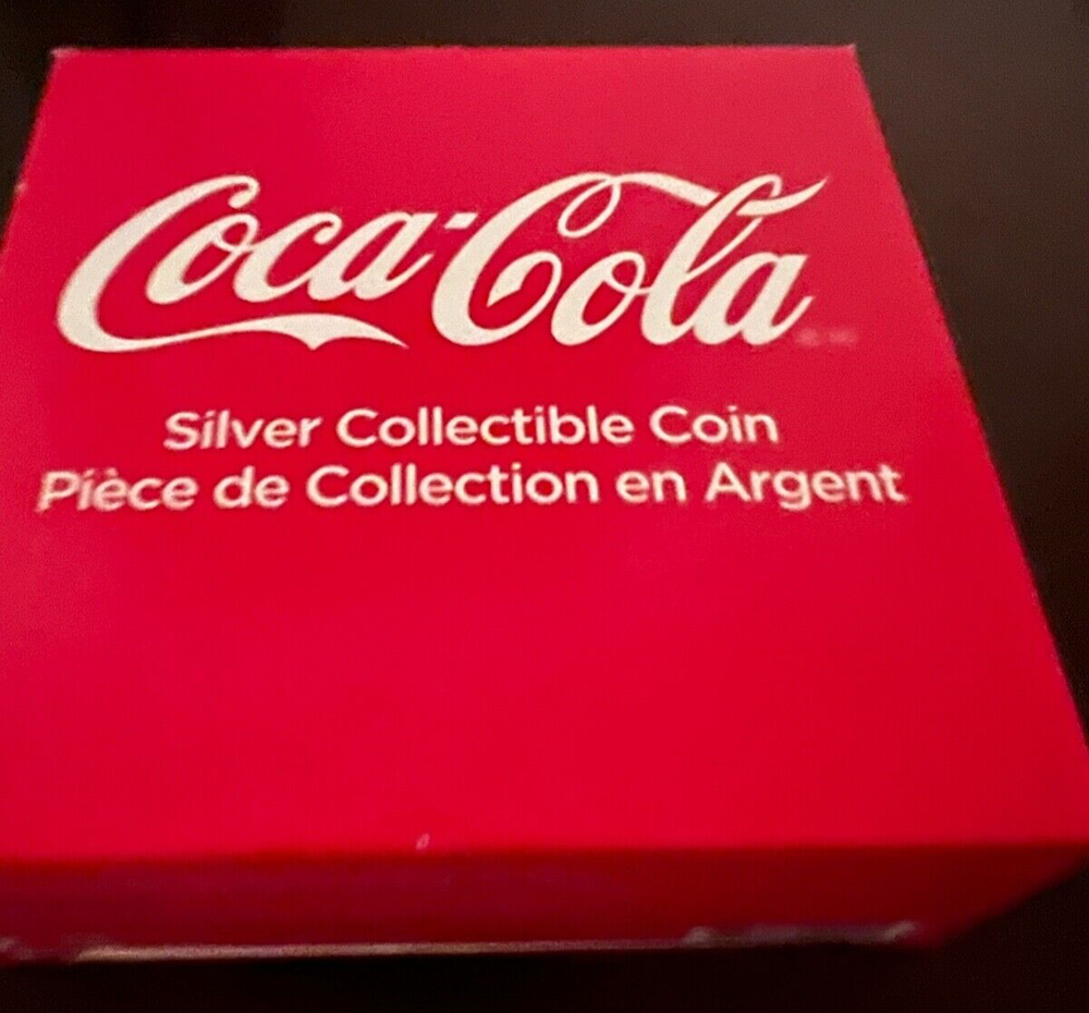 2018 Officially Licensed Coca Cola® Bottle Cap Silver Coin