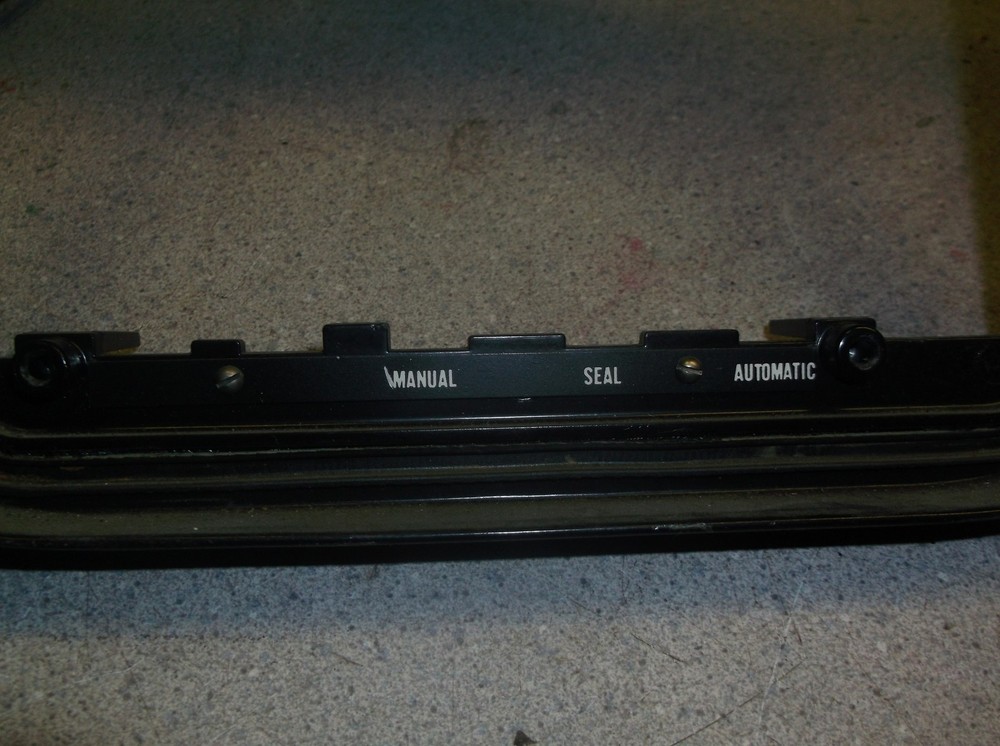 Taylor Transcope Chart Recorder 5P331Y Frame with Output Gauge Assembly