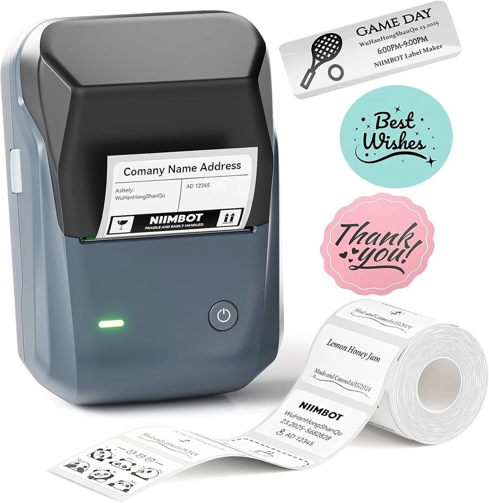 B1 Bluetooth Label Maker: High-Speed Thermal Printer with Creative App Features